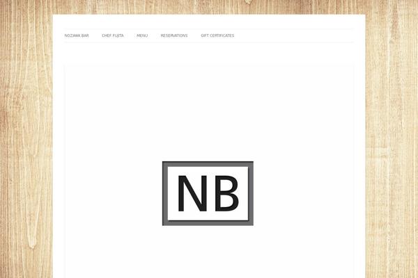 Twenty Twelve theme site design template sample