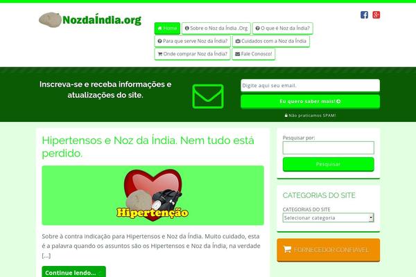 nozdaindia.org site used Centiveavante-chave