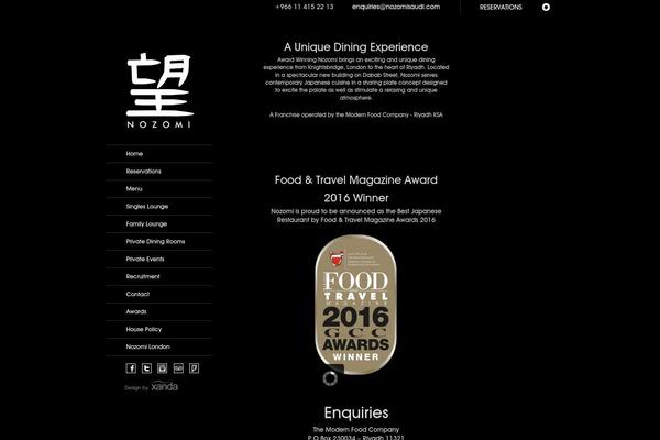 nozomisaudi.com site used Nozomi