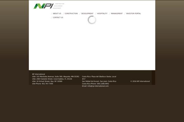 np-international.com site used Npi