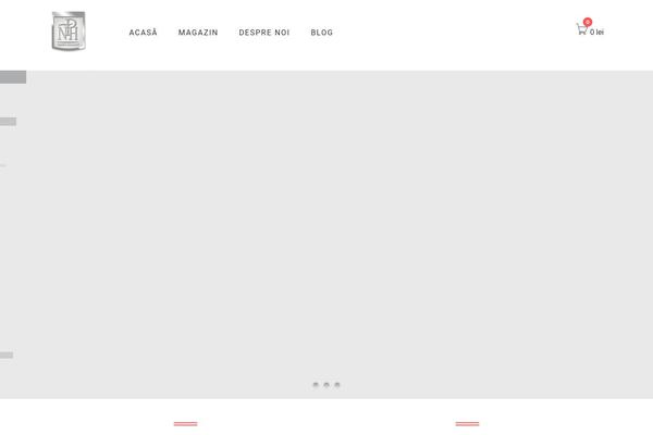 Milano theme site design template sample