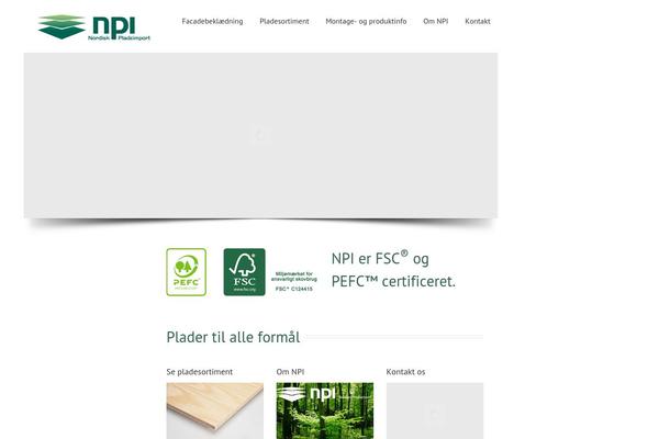 npi.dk site used Npi-theme21