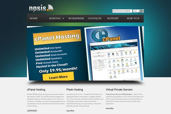 npsis.com site used Theme1175