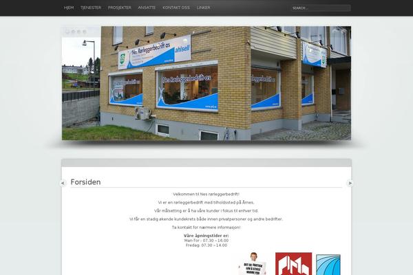 nrb.as site used Theme-traject