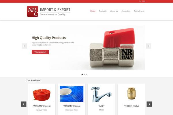 nrcimport.com site used Express_store