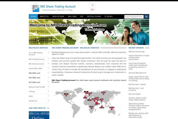 nrisharetradingaccount.com site used Nrisharetradingaccount