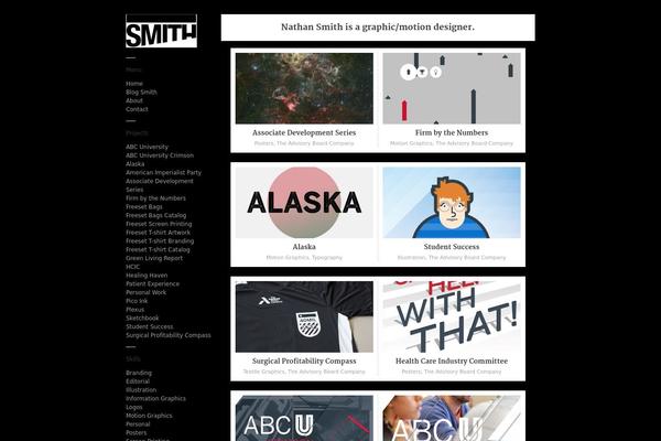 nrsmithdesign.com site used Sideshow