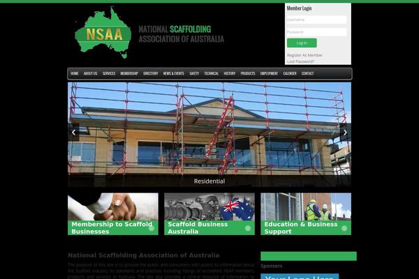 nsaa theme websites examples