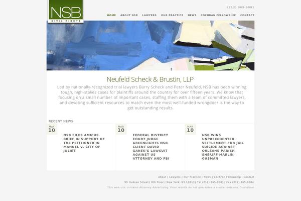 nsbcivilrights.com site used Flexible