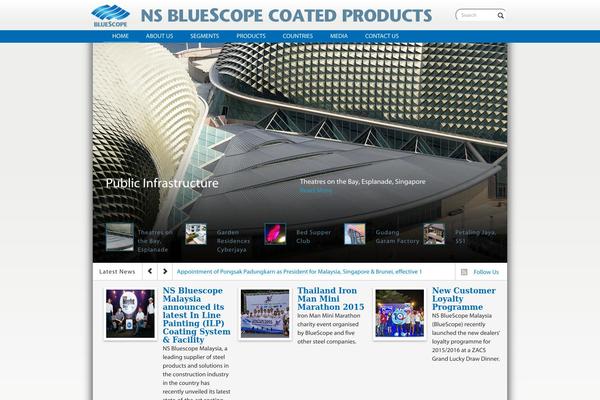 Site using Bluescope-form plugin