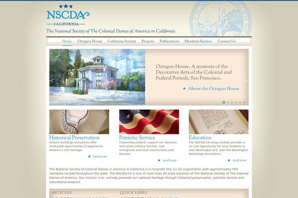 nscda-ca.org site used Nscda-ca