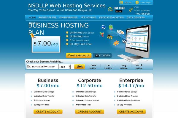 nsdserver.com site used Php-hosting