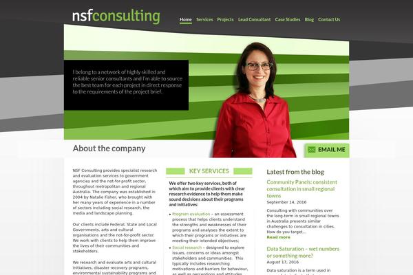 nsf theme websites examples