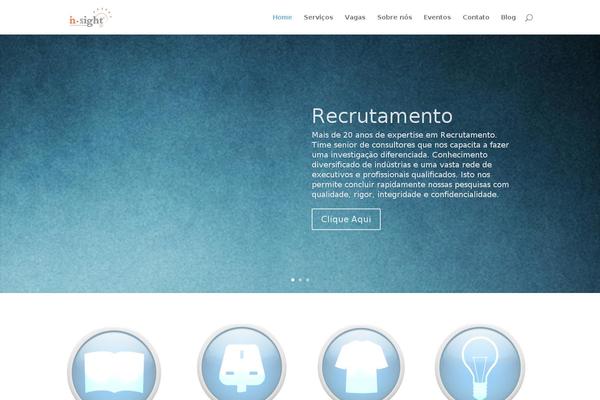 Divi theme site design template sample