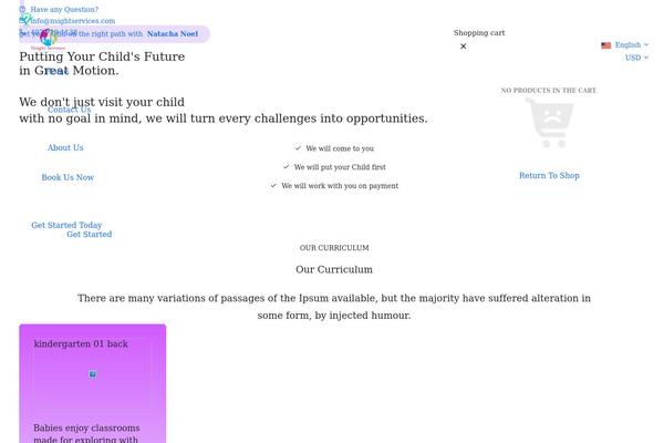 Abctots theme site design template sample