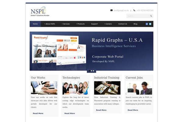nspl.co.in site used Nspl