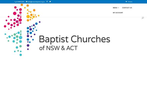 nswactbaptists.org.au site used Baptist-main-site