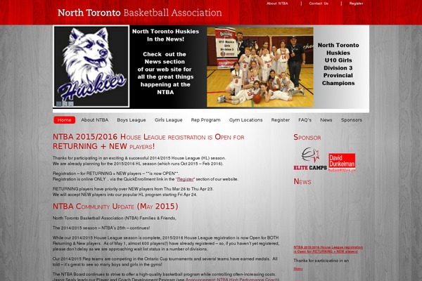 ntbasketball.com site used Ntbasketball