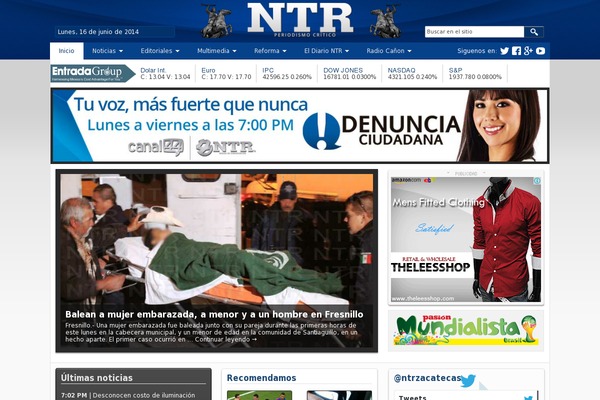 ntrzacatecas.com site used Ntr-2015