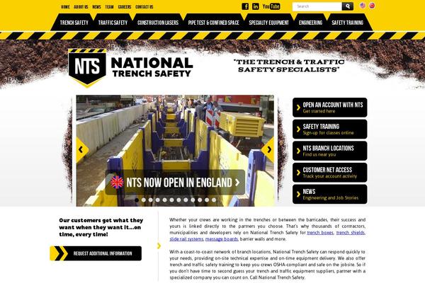 Nts theme site design template sample