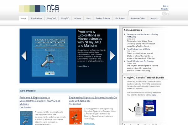 ntspress.com site used Chrome