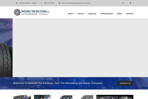 Constructo theme site design template sample