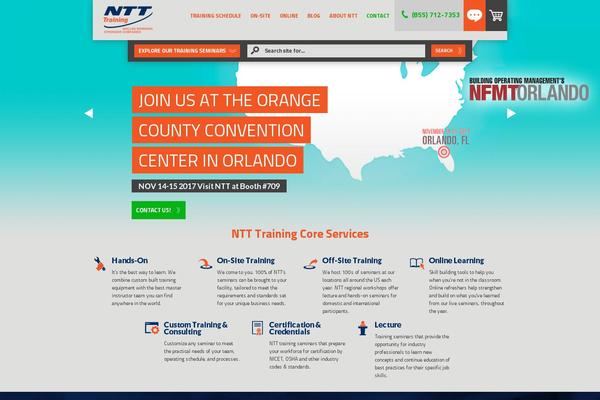 nttinc.com site used Ntt-theme