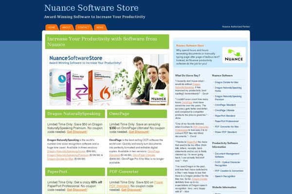 nuancesoftwarestore.com site used DeepBlue