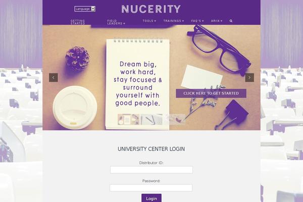 X Child theme site design template sample