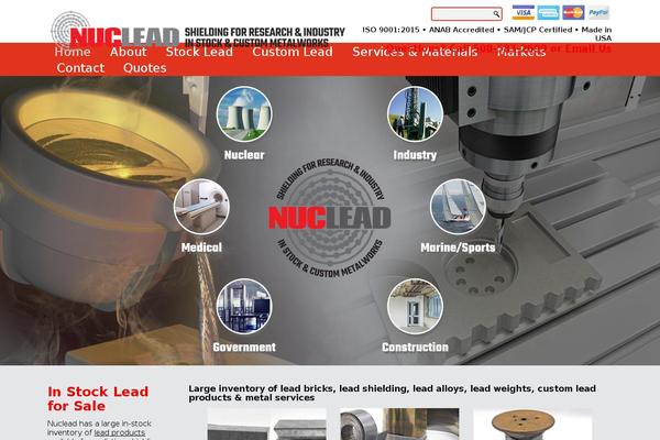 nuclead.com site used Nuc_mid_menu