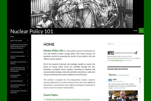 Twenty Fourteen theme site design template sample