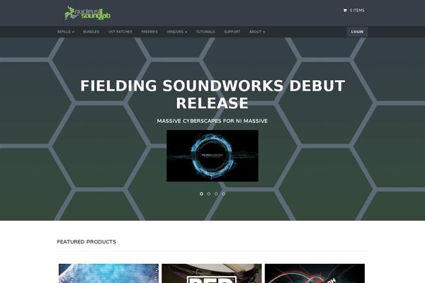 nucleus-soundlab.com site used Squarecode-wp