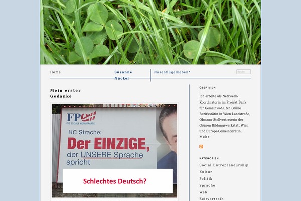 nueckel.at site used Twenty Eleven