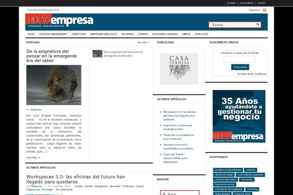 nuevaempresa.com site used Daily Press