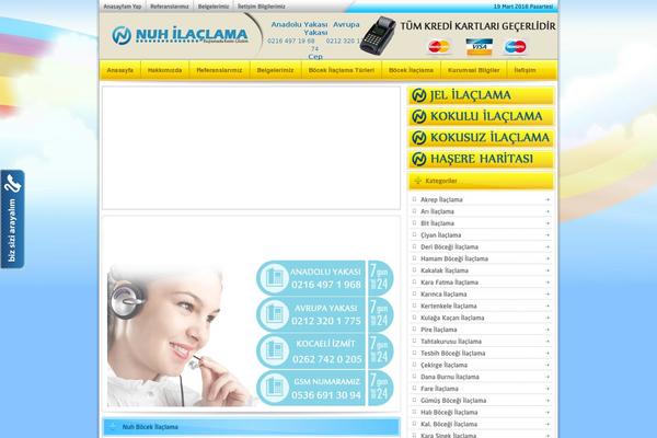 nuhbocekilaclama.com site used Mb-blog