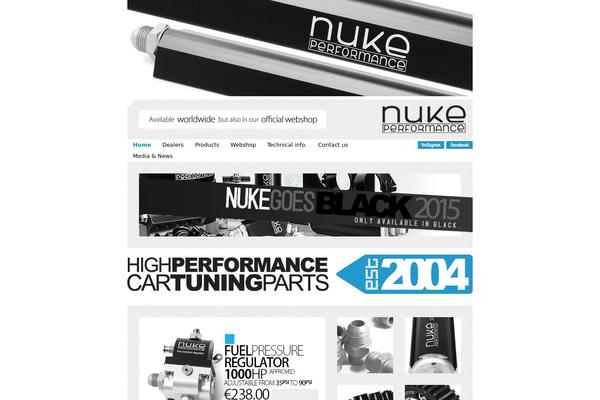 nukeperformance.com site used Nuke