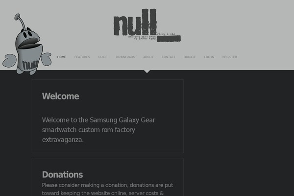 nullproject.net site used Tg