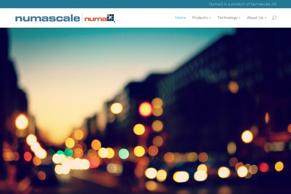 numascale theme websites examples