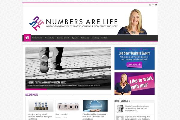 numbersarelife.com site used Sahifa