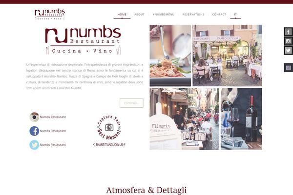 numbsrestaurant.com site used Numbsrestaurant