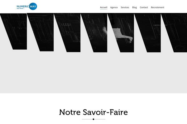 Dante theme site design template sample