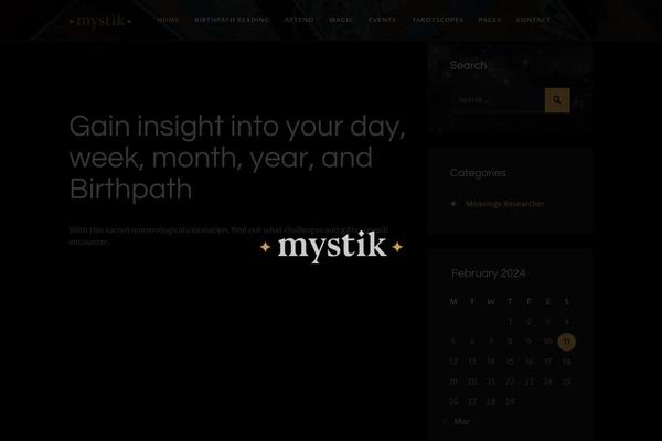 numerologysource.com site used Mystik