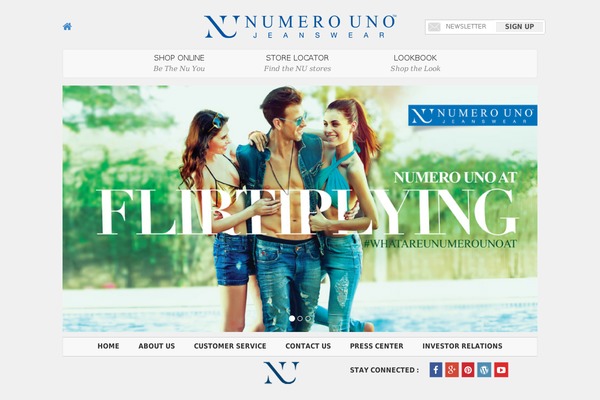 numerounojeanswear.com site used Numero-uno