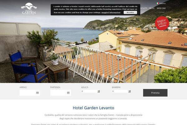Hoteliour theme site design template sample