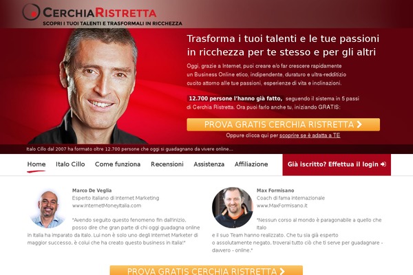 nuovointernetmarketing.it site used Cerchia3.0_esterno