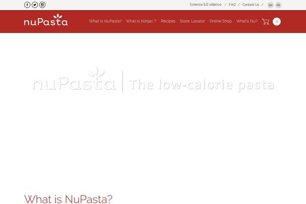 nupasta.com site used Nupasta