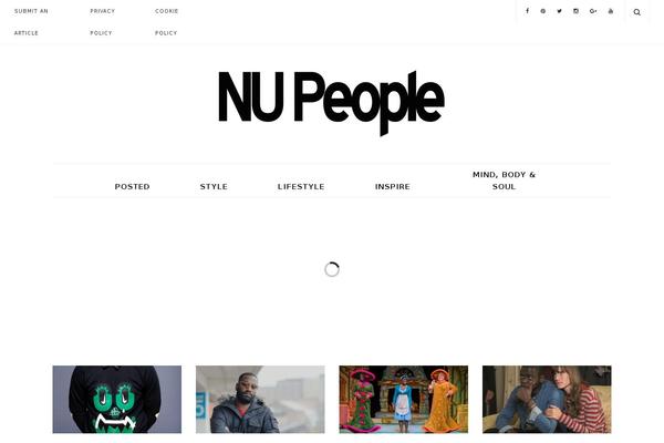 nupeoplemagazine.com site used Blog-vlog