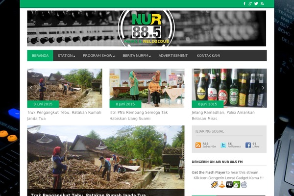 nurfmrembang.com site used Radioq