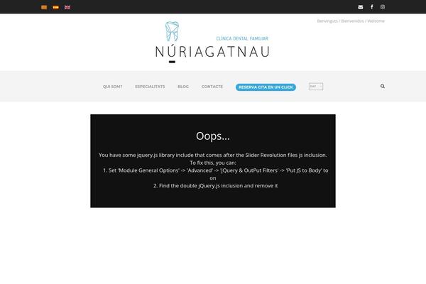 nuriagatnau.com site used Infinite