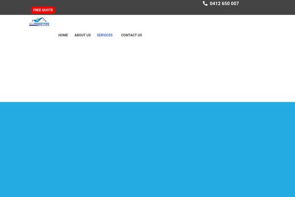 Astra theme site design template sample